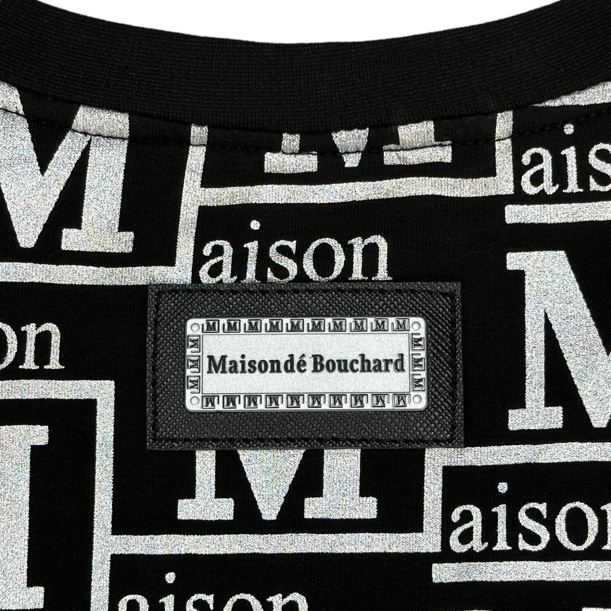 MDB Couture Men's Metallic Monogram T-shirt