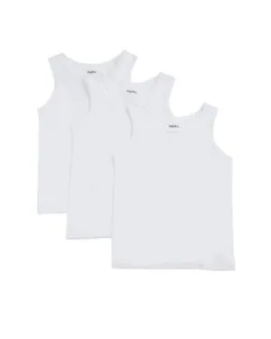 Memoi Boys Sleeveless Tank Undershirts - 3 Pack MKU-1010