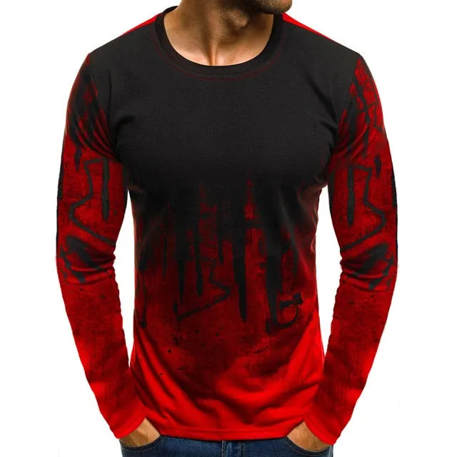 Men Top  Streetwear Long Sleeve shirt