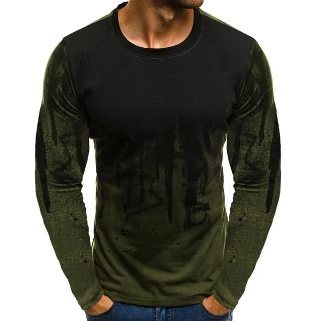 Men Top  Streetwear Long Sleeve shirt