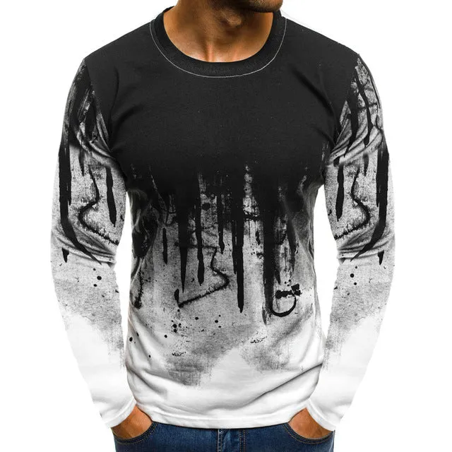 Men Top  Streetwear Long Sleeve shirt