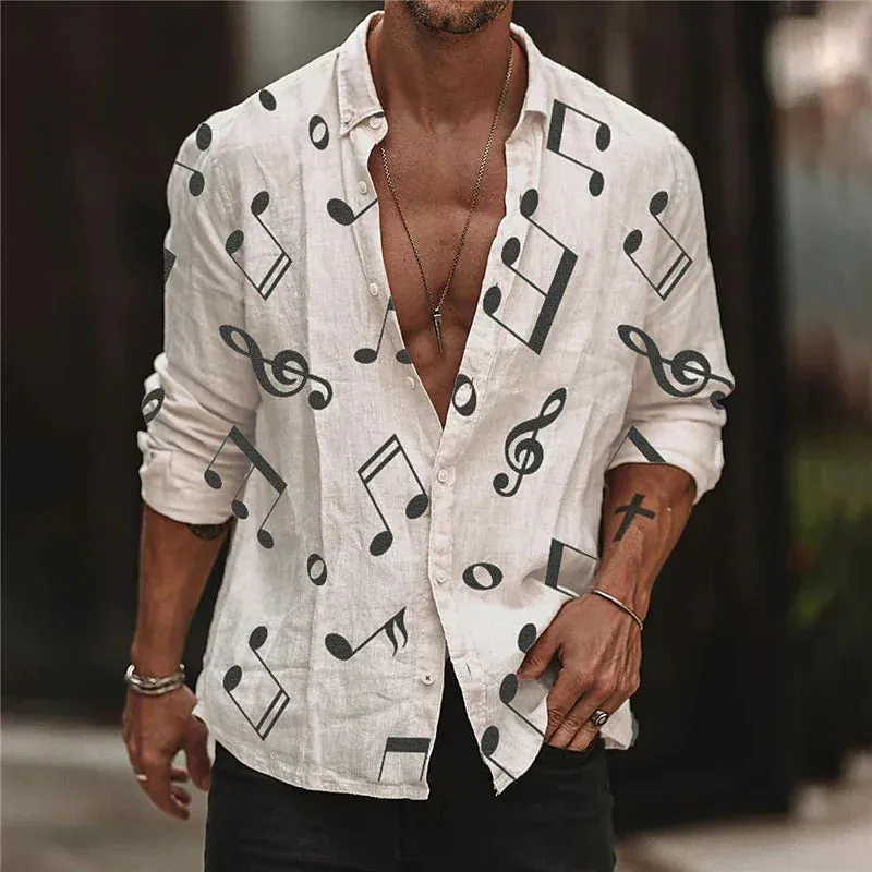 Men's 2023 Size Retro Graffiti Quality Ink Butterfly Material Outdoor Heavy discount Fashion Lapel High Plus Casual Flower Winter sale Painting Shirt Top