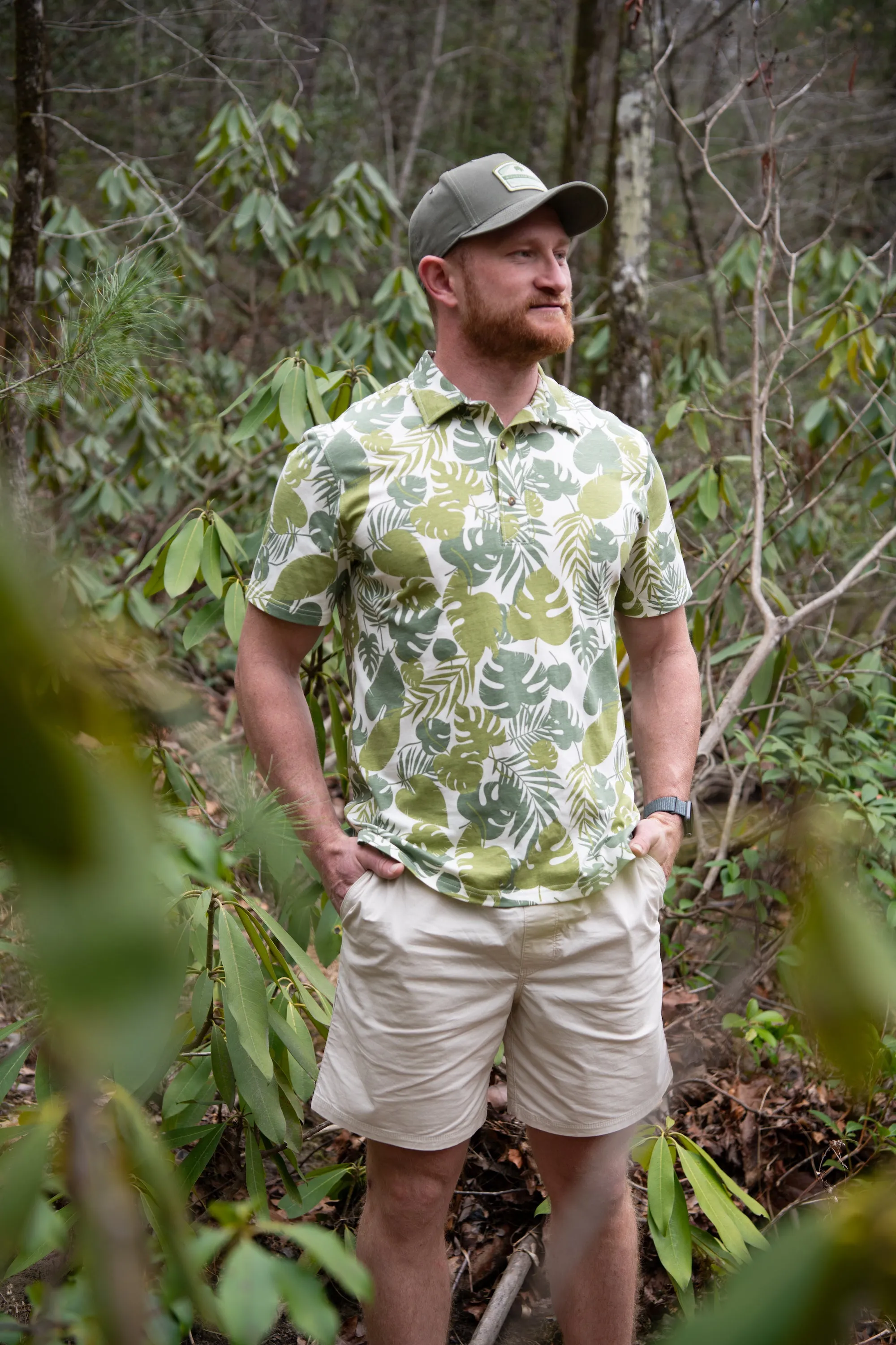 Men's Botanical Polo