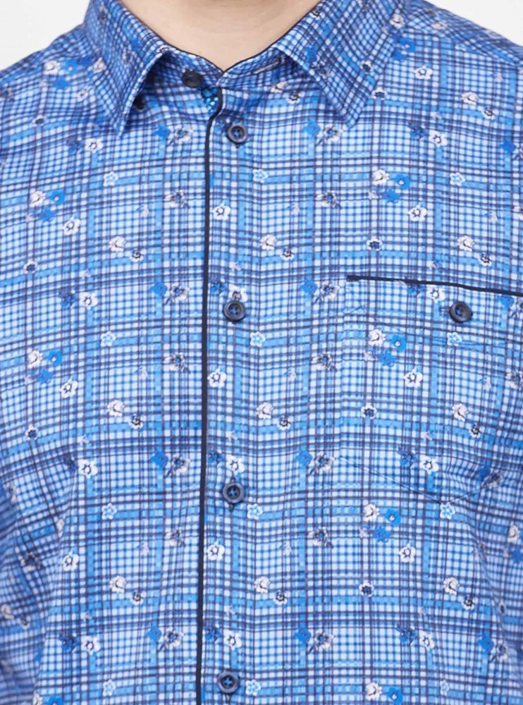 Men's casual short sleeve stretch shirt