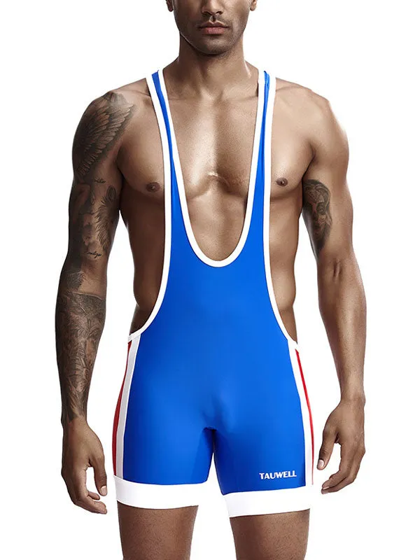 Men's Contrast Training Romper