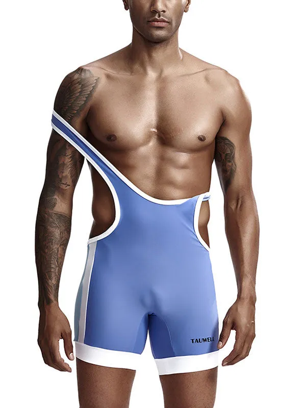 Men's Contrast Training Romper