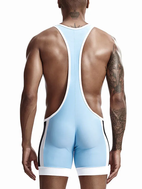 Men's Contrast Training Romper