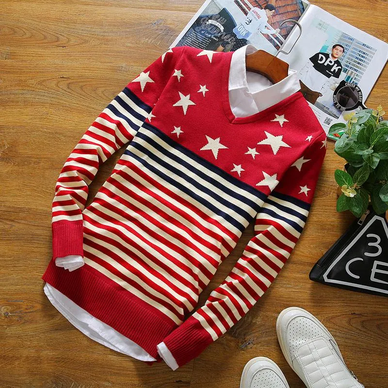 Men's England Style Pullover