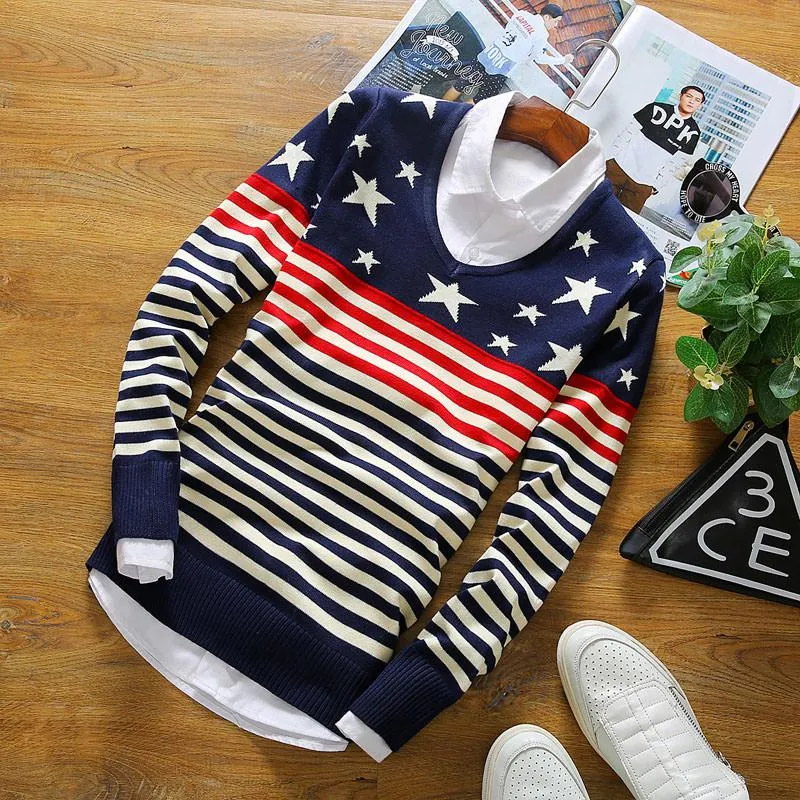 Men's England Style Pullover