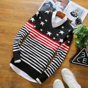 Men's England Style Pullover