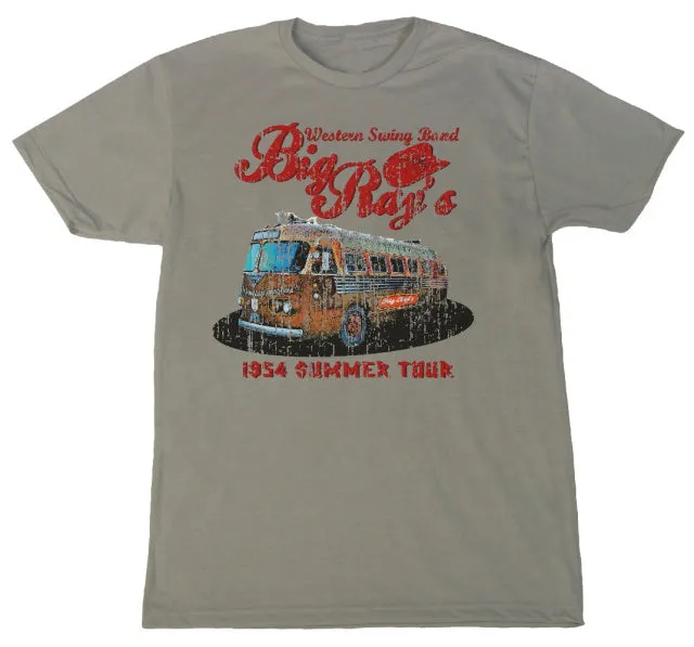 Men's M&P Speed Shop T-Shirt: Big Ray's Western Swing Band Tour Summer 1954