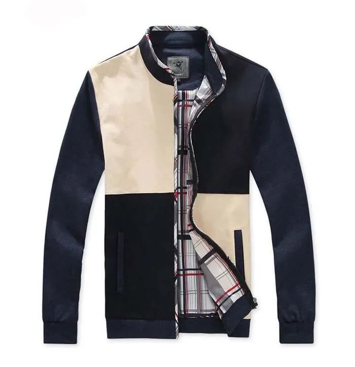 Men's Patchwork Style Jacket