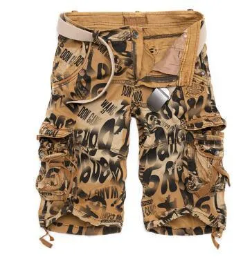 Men's Print Camouflage Shorts