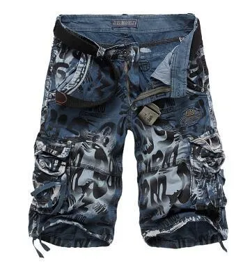 Men's Print Camouflage Shorts