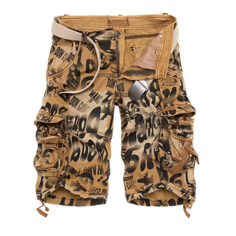Men's Print Camouflage Shorts