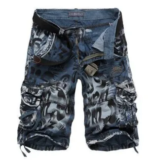 Men's Print Camouflage Shorts