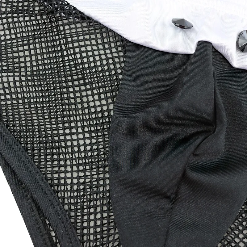 Men's Sexy Role Play Costumes Lingerie / Hollow Out See-Through Party Underwear