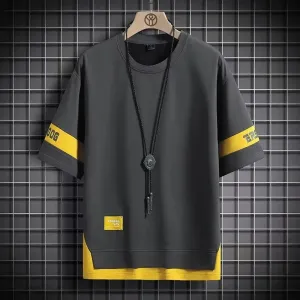 Men's Short Sleeve T-Shirt Hip Hop Style