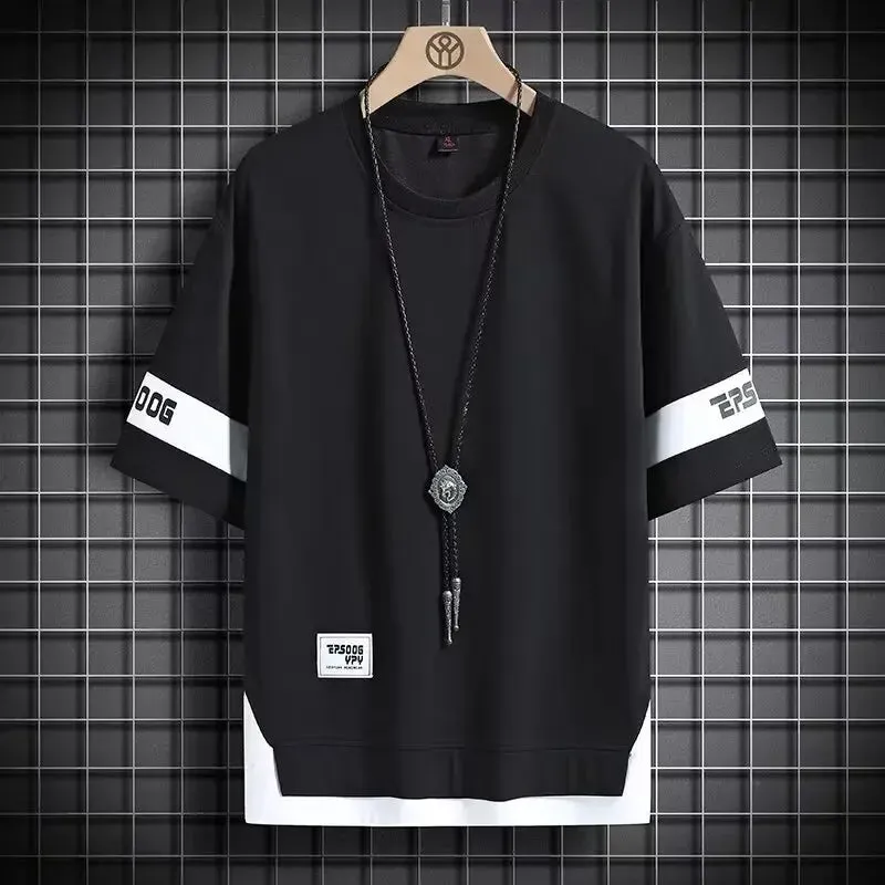 Men's Short Sleeve T-Shirt Hip Hop Style