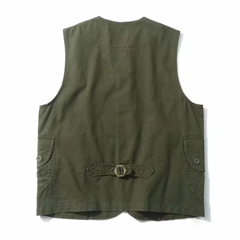 Men's Sleeveless Multi-pocket Fishing Vest