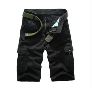 Men's Solid Capri Shorts