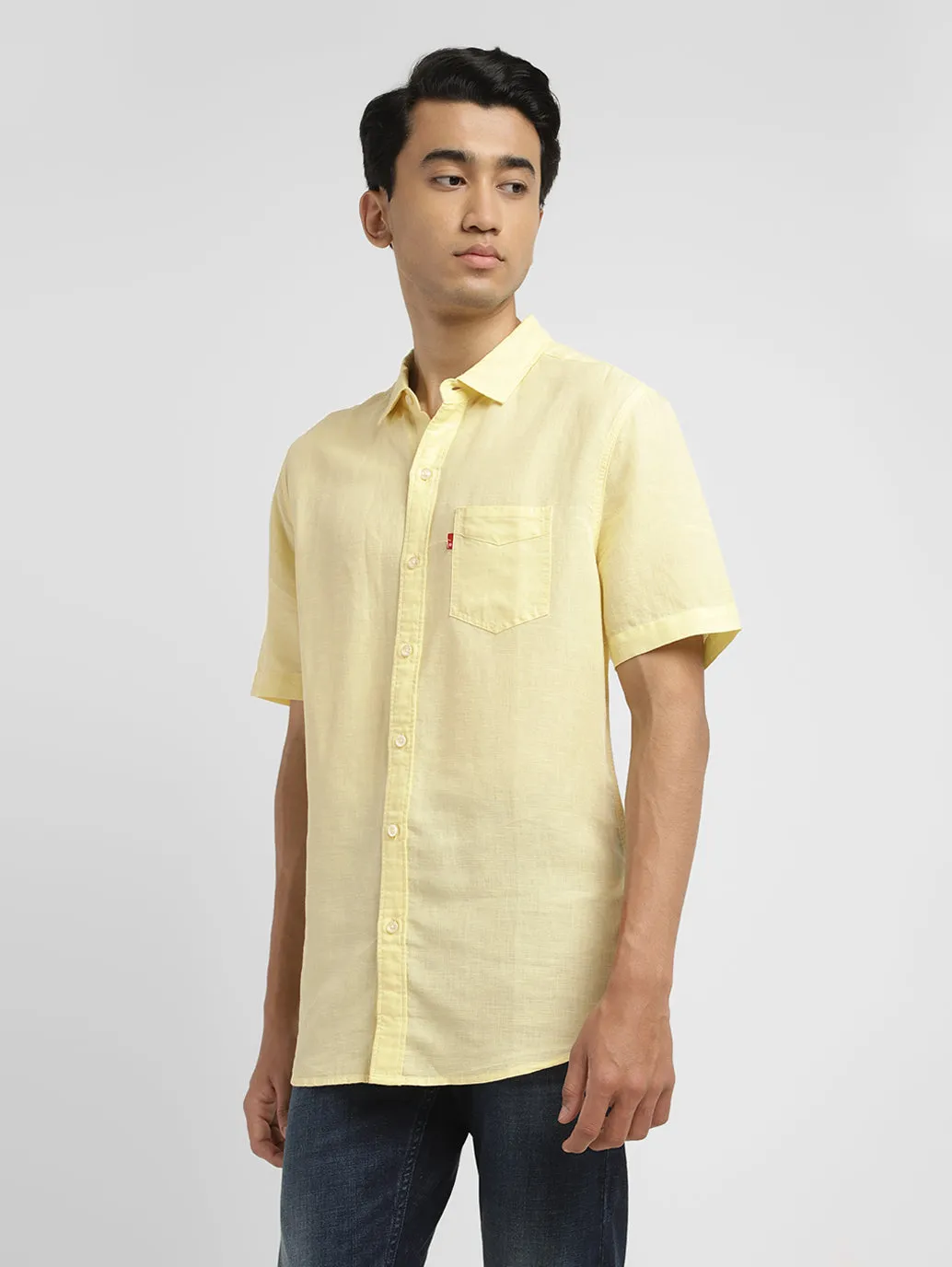 Men's Solid Slim Fit Shirt