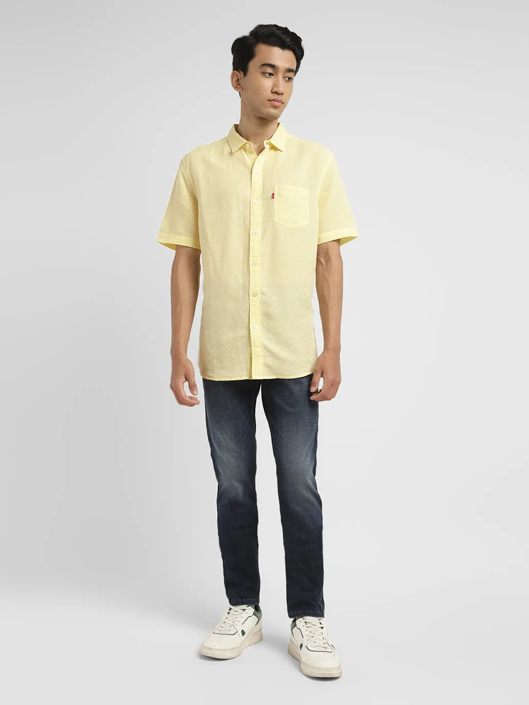 Men's Solid Slim Fit Shirt