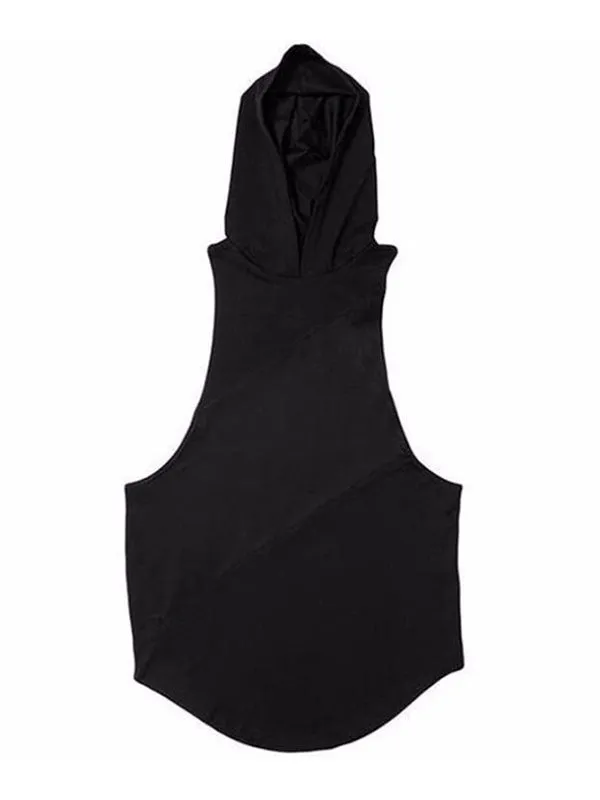 Men's Splice Hooded Vest