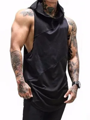 Men's Splice Hooded Vest
