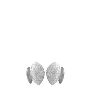 Men's Sterling Silver Paisley Cufflinks