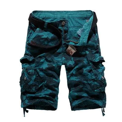 Men's  Summer Loose Camouflage Cargo Shorts