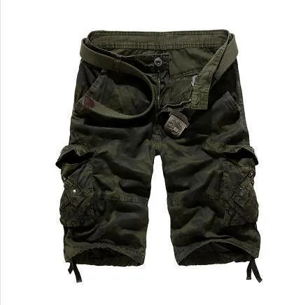 Men's  Summer Loose Camouflage Cargo Shorts