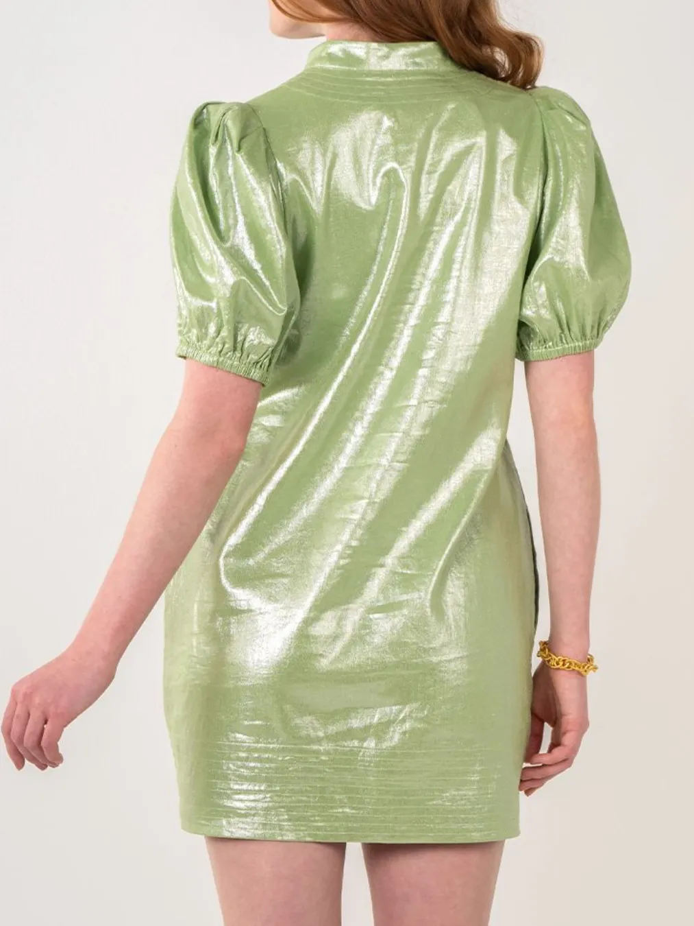 Metallic Hampton Mini Dress