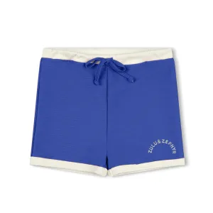 Mini Rib Logo Surf Short - Deep Blue