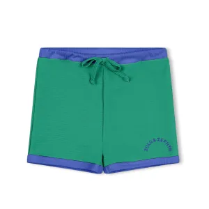 Mini Rib Logo Surf Short - Emerald