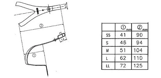 MKS Super Steel Toe Clips