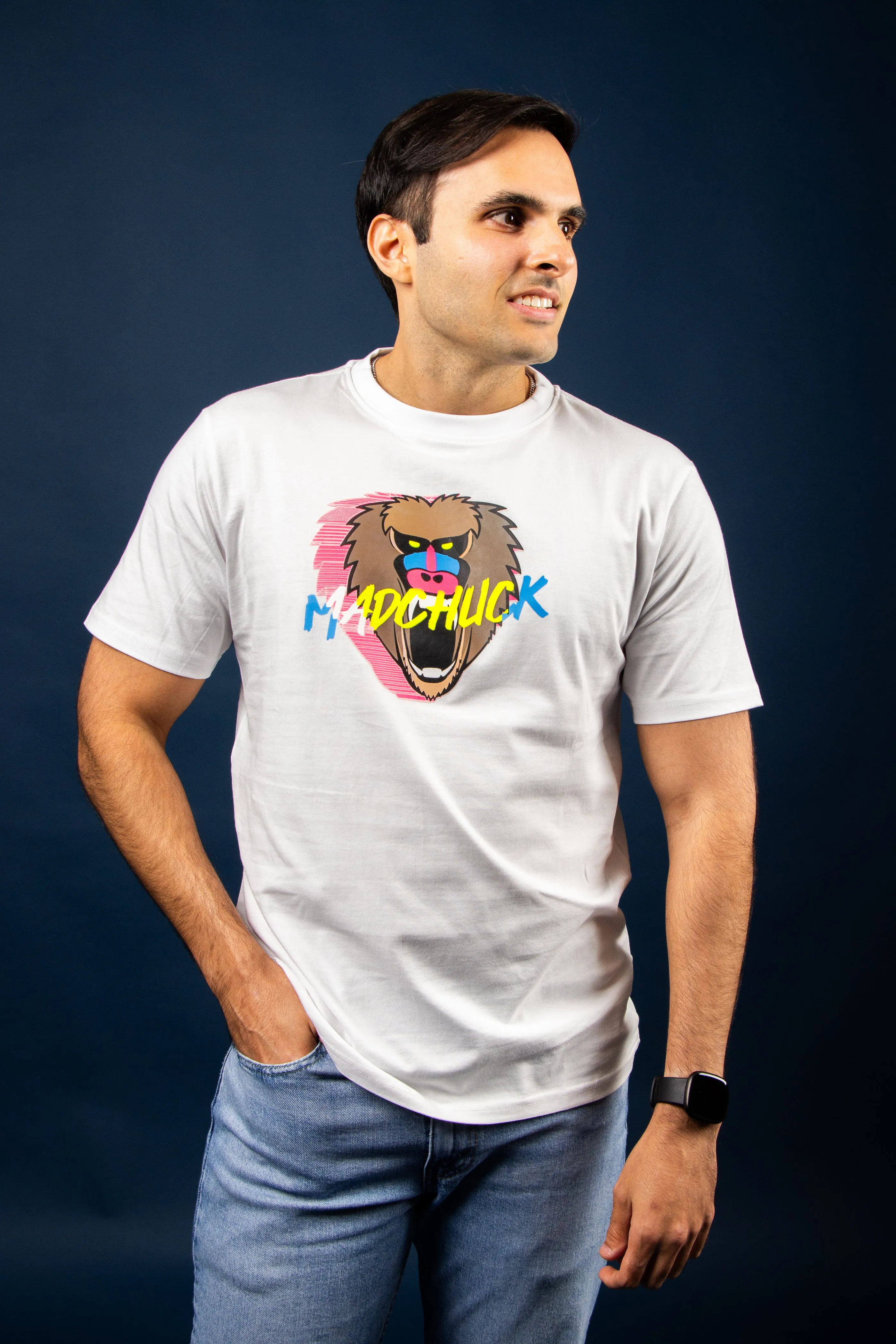 NEW YORK WHITE TEE PRINT