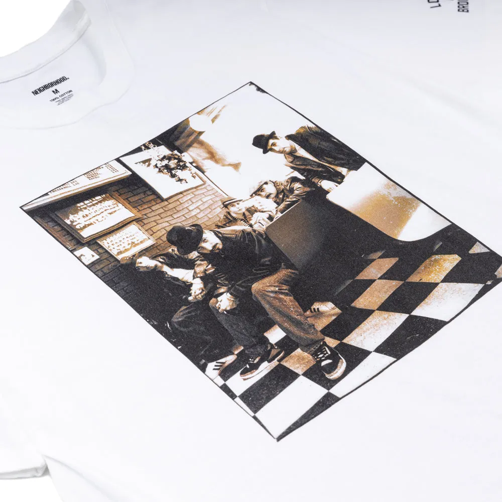 NH x Lordz of Brooklyn. SS 2 Tee | White