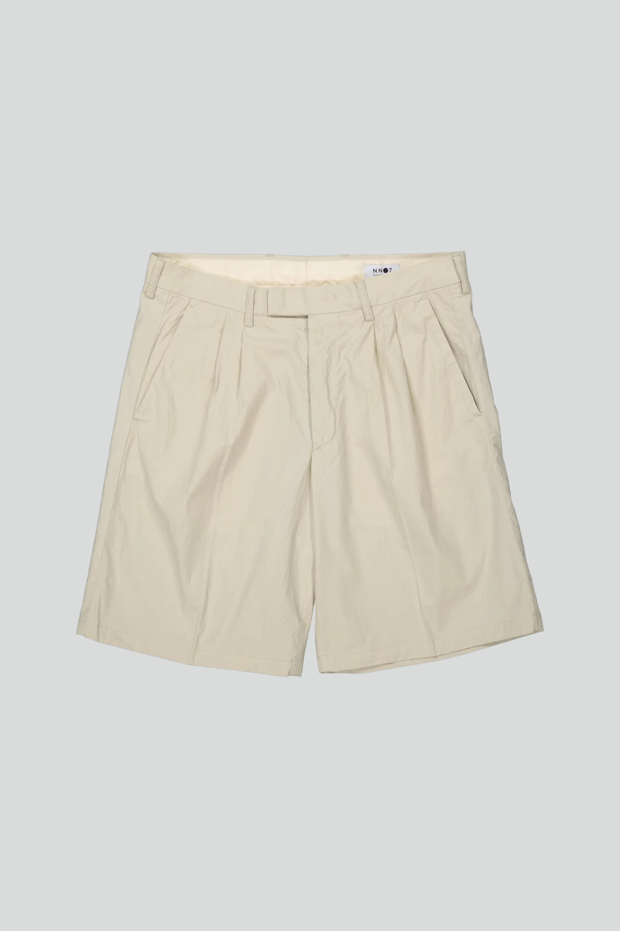 NN07 Fritz 1062 Tapered Leg Shorts in Khaki Brown