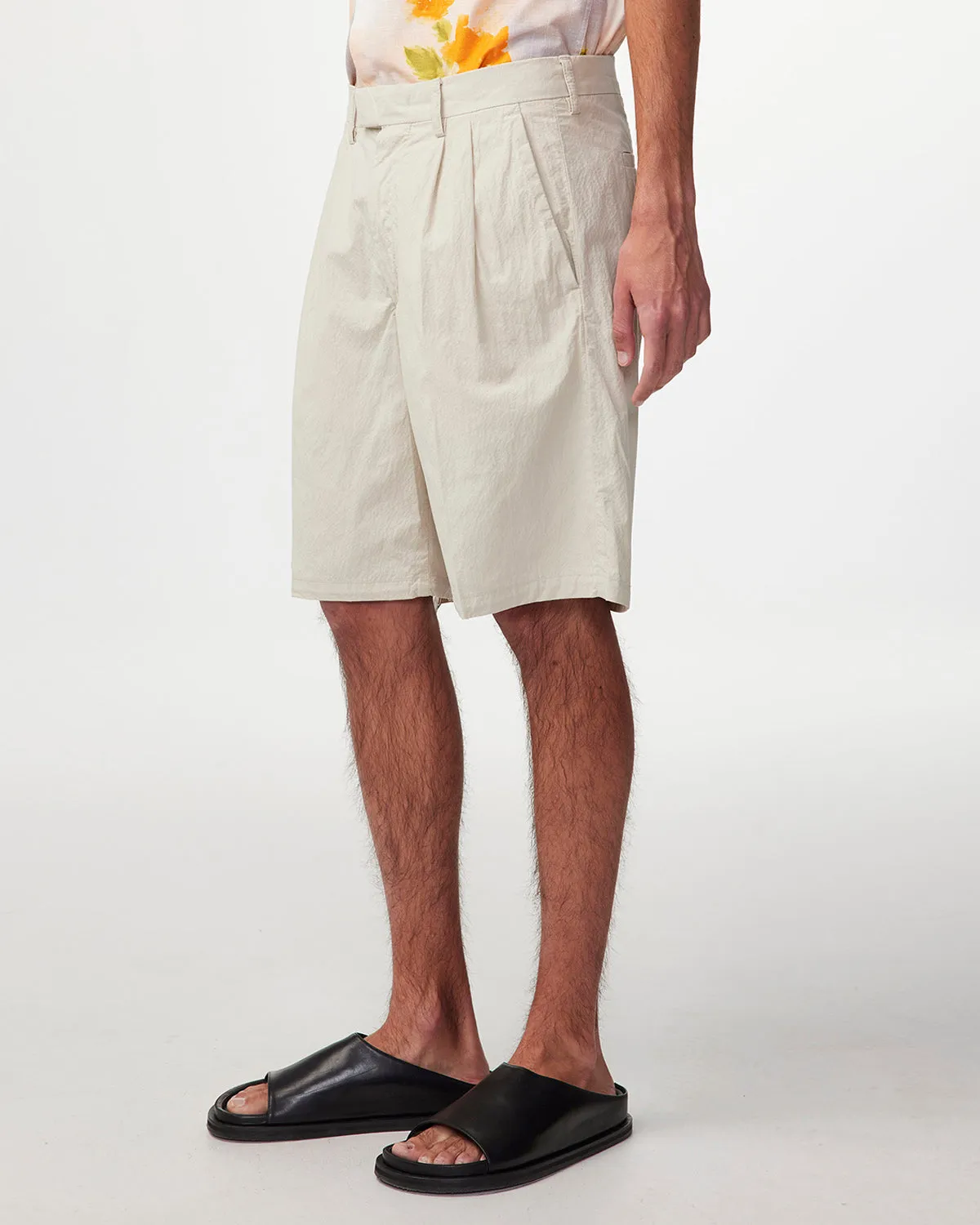NN07 Fritz 1062 Tapered Leg Shorts in Khaki Brown