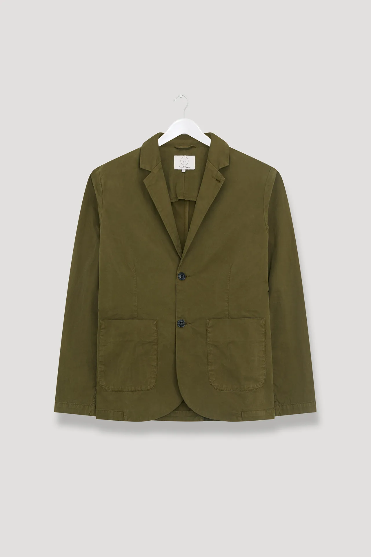 Organic Twill Casual Blazer