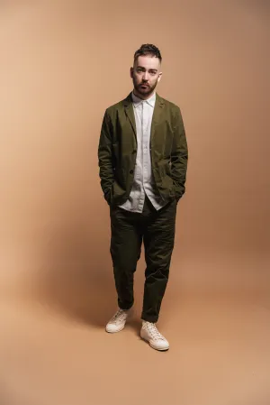 Organic Twill Casual Blazer