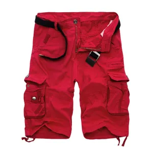 Outdoor Summer Daily Men's Overalls Camo Beach Shorts