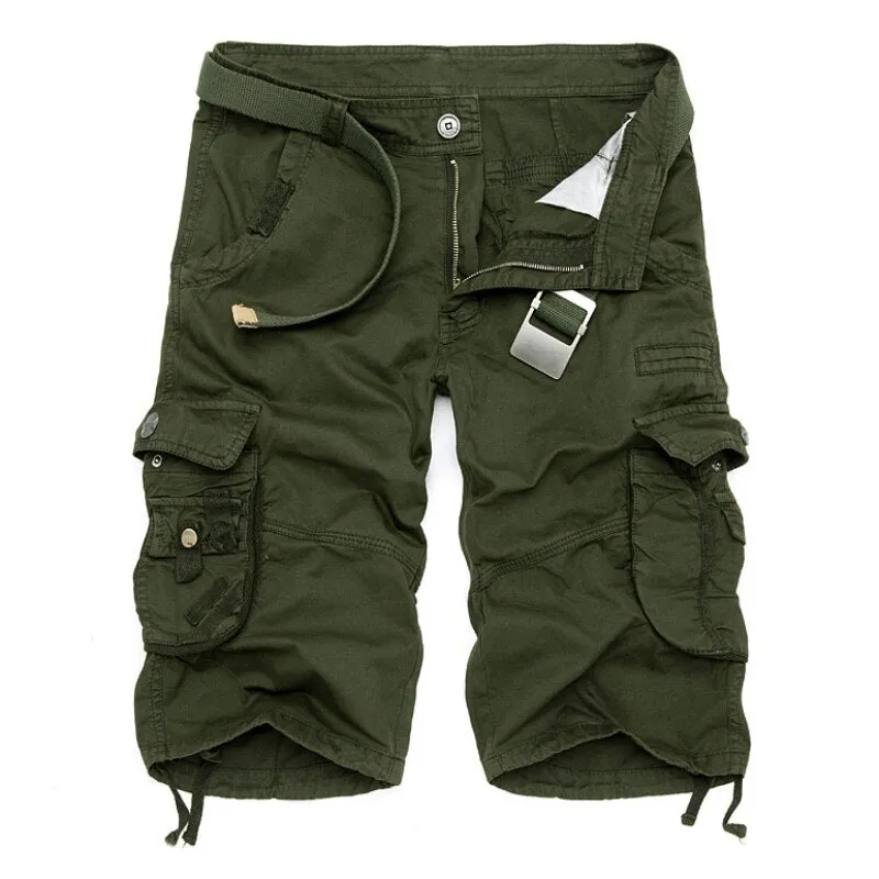 Outdoor Summer Daily Men's Overalls Camo Beach Shorts