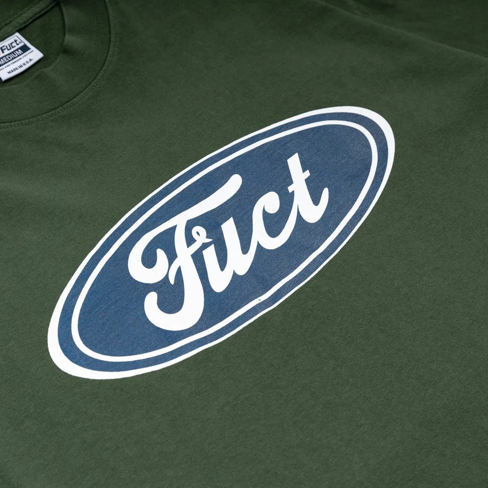 Oval Parody Logo Tee | Green