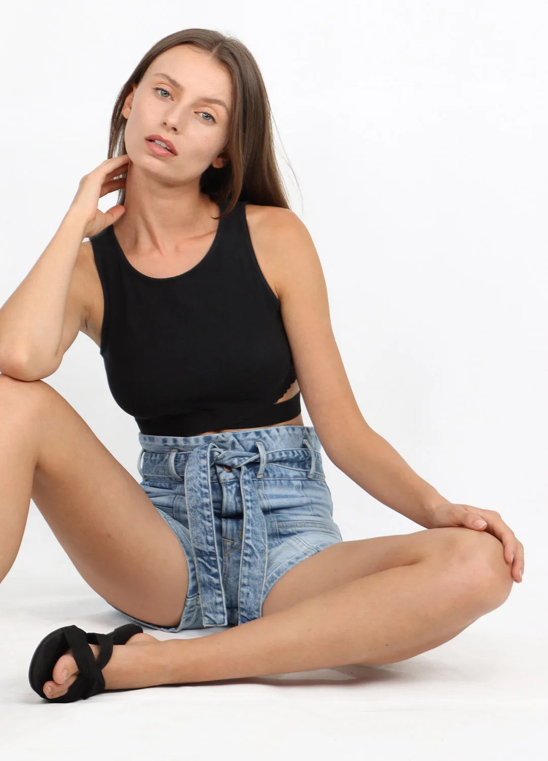 Penny Paperbag Short - Eden