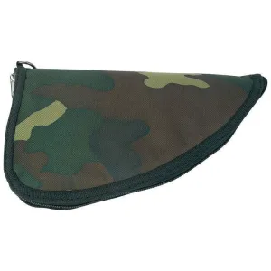 Pistol Rug Small 9.75" Camo Camouflage Case Soft Padded Hand Gun Zipper Pouch Storage