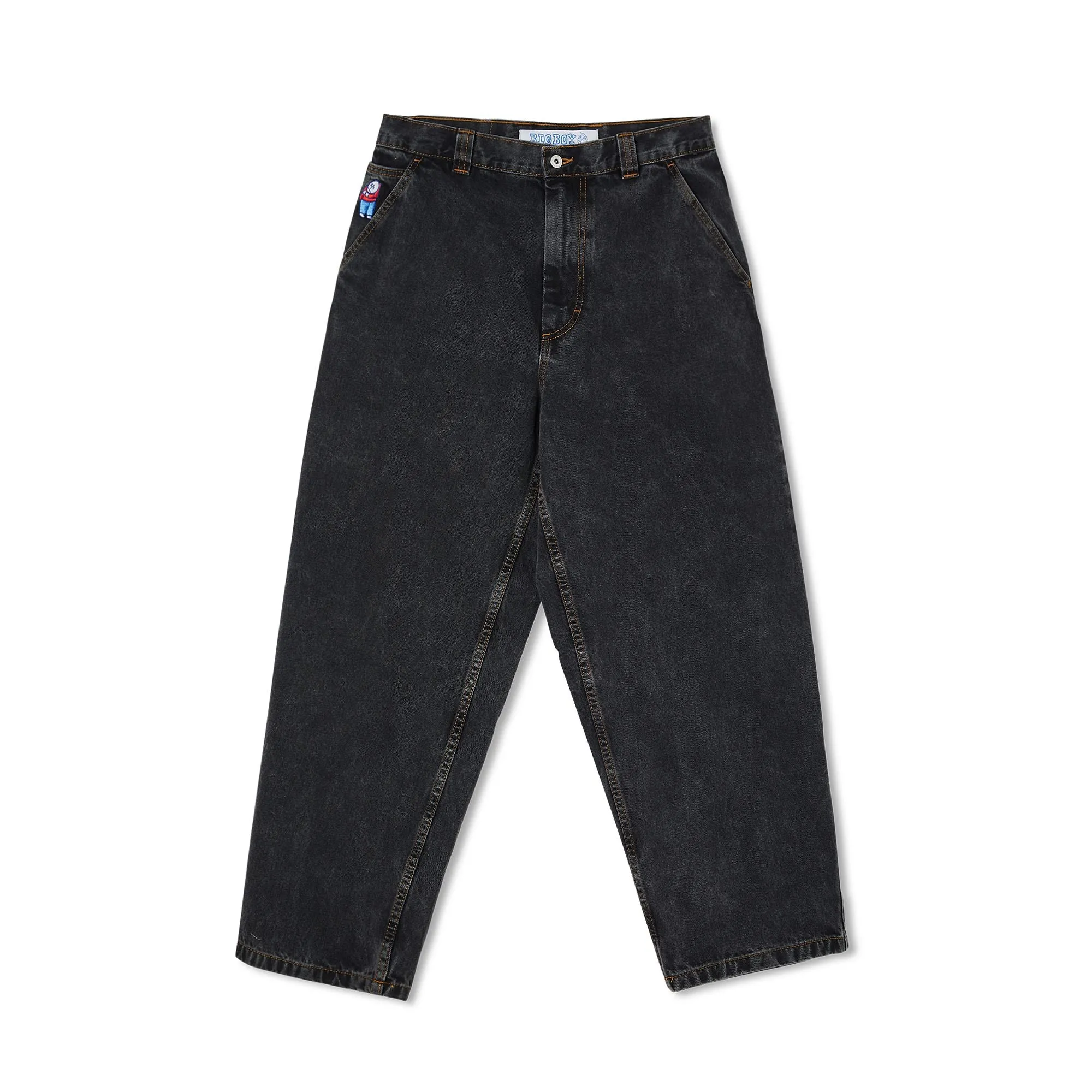 Polar Skate Co Big Boy Work Pants - Washed Black
