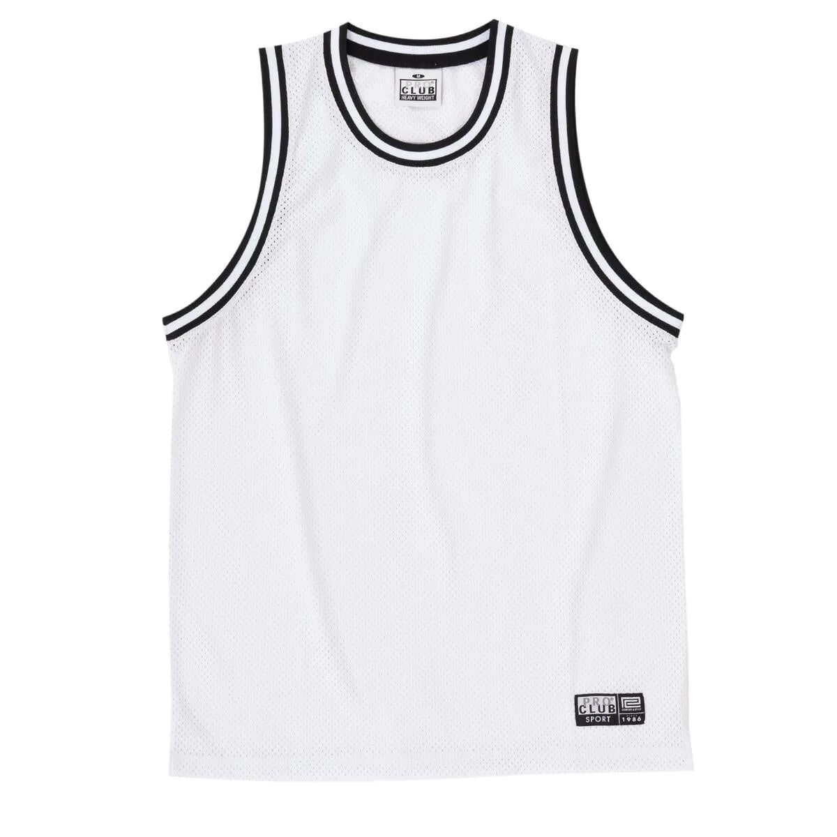 Pro Club Classic Basketball Jersey - White