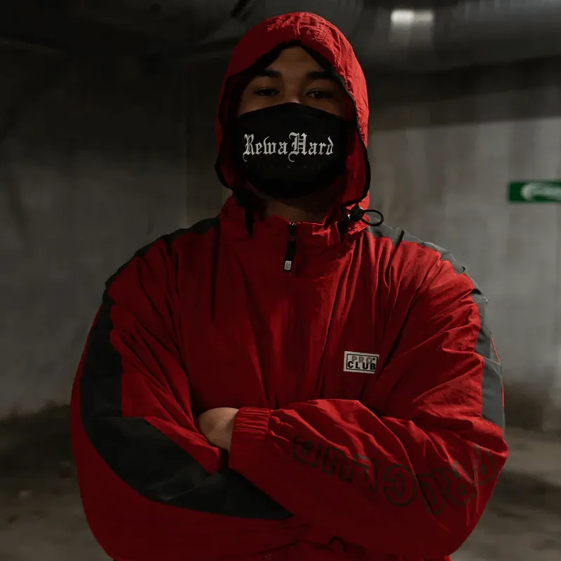 Pro Club Full Court Windbreaker Jacket - Red